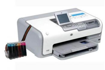 Принтер HP Photosmart D7363 с СНПЧ и чернилами Принтер HP Photosmart D7363 с СНПЧ и чернилами