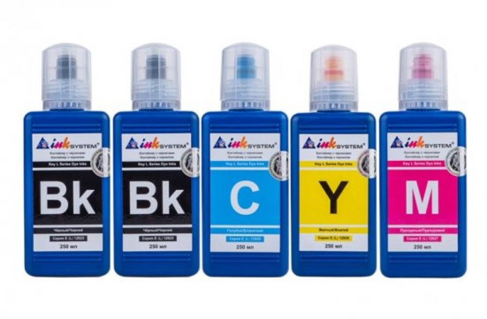 изображение Светостойкие чернила INKSYSTEM для фотопечати на Epson ET-7700 (Бесконтактные) 250мл