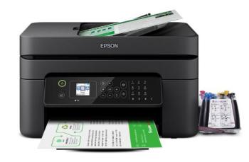 МФУ Epson Workforce WF-2850 с СНПЧ и чернилами