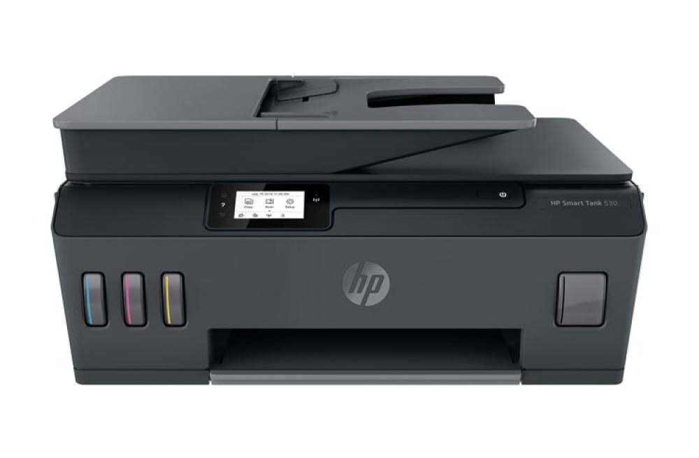 изображение МФУ HP Smart Tank 530 с оригинальной СНПЧ и чернилами INKSYSTEM (Уценка) - изображение 1