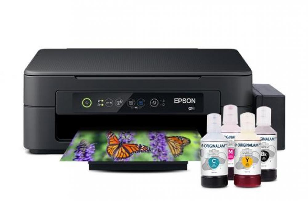 изображение МФУ Epson Expression Home XP-2150 с БСНПЧ и чернилами ORIGINALAM.NET 350мл - изображение 1