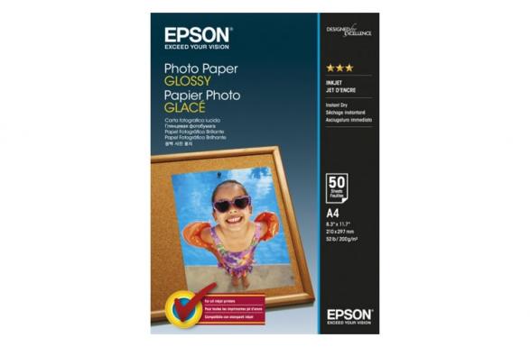 изображение Глянцевая фотобумага Epson Glossy Photo Paper A4, 200g, 50 листов