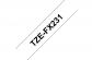 изображение Brother TZeFX231 - гибкая идентификационная ламинированная лента, черный на белом, 12 мм х 8 м