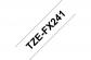 изображение Brother TZeFX241 - гибкая идентификационная ламинированная лента, черный на белом, 18 мм х 8 м