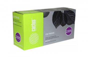 Лазерный картридж Cactus CS-TN2335 (TN-2335) черный для принтеров Brother DCP L2500, L2520, L2540, L256059 HL L2300, L2340, L2360, L236559 MFC L2700, L2720, L2740 (1200 стр.)