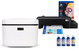 изображение Вакуумный термопресс INKSYSTEM 3D-Mini PD2800 и принтер Epson L121 с набором для сублимационной печати