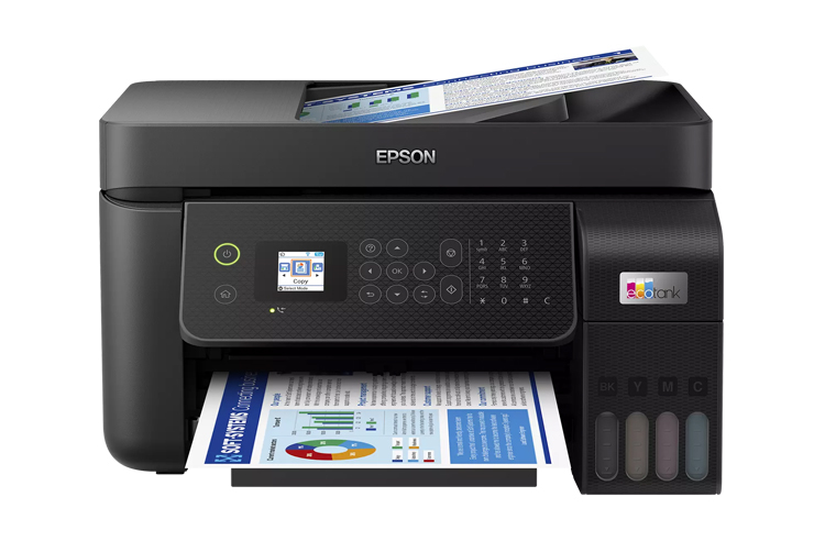 изображение МФУ Epson L5290 с оригинальной СНПЧ и чернилами