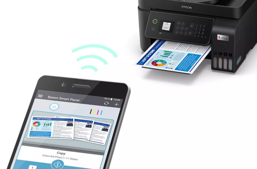 изображение МФУ Epson L5290 с оригинальной СНПЧ и чернилами ORIGINALAM.NET 127мл - изображение 3