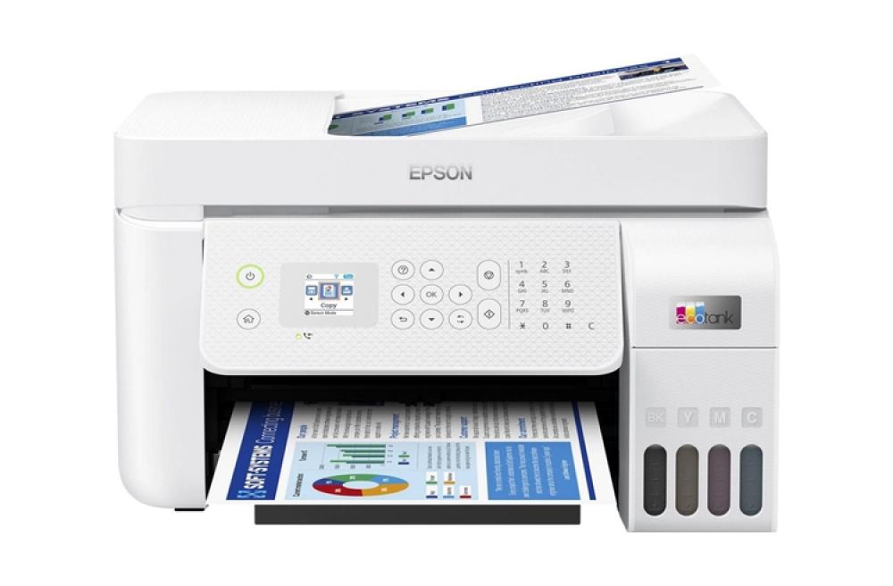 изображение МФУ Epson L5296 с оригинальной СНПЧ и чернилами - изображение 1