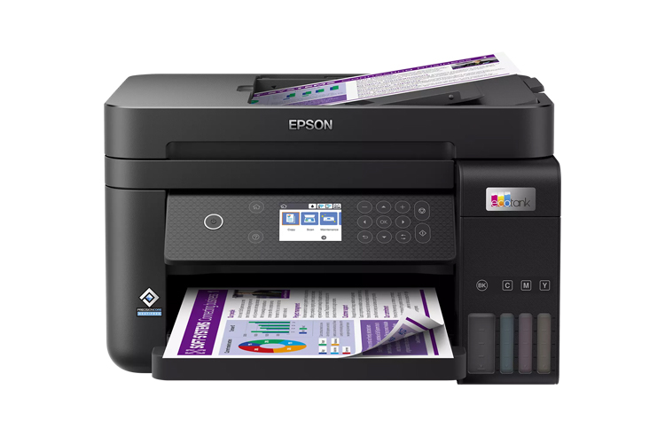 изображение МФУ Epson L6270 с оригинальной СНПЧ и чернилами