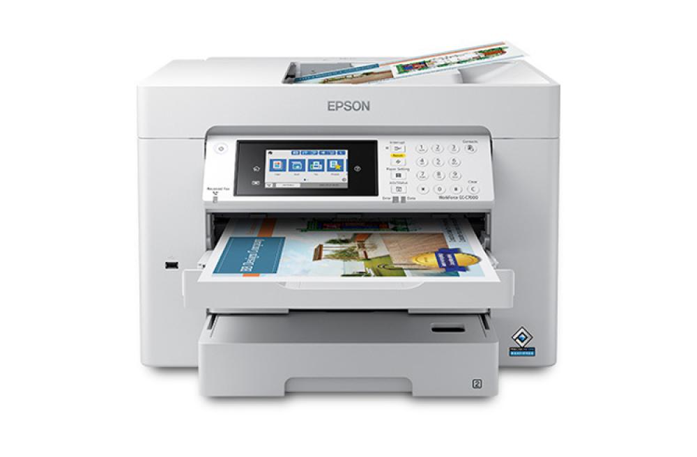 изображение МФУ Epson WorkForce EC-C7000 с СНПЧ и чернилами ORIGINALAM.NET 127мл - изображение 1