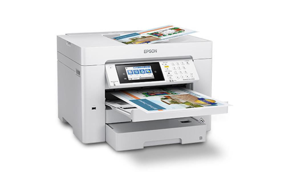изображение МФУ Epson WorkForce EC-C7000 с СНПЧ и пигментными чернилами 100мл - изображение 3