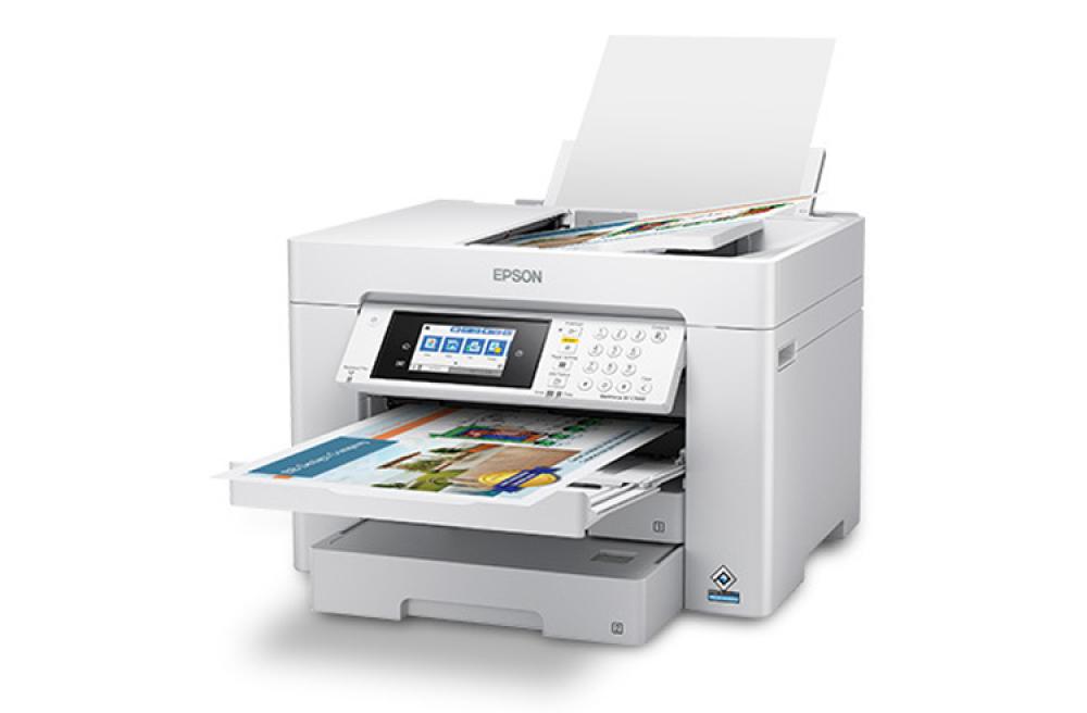изображение МФУ Epson WorkForce EC-C7000 с СНПЧ и пигментными чернилами 100мл - изображение 4