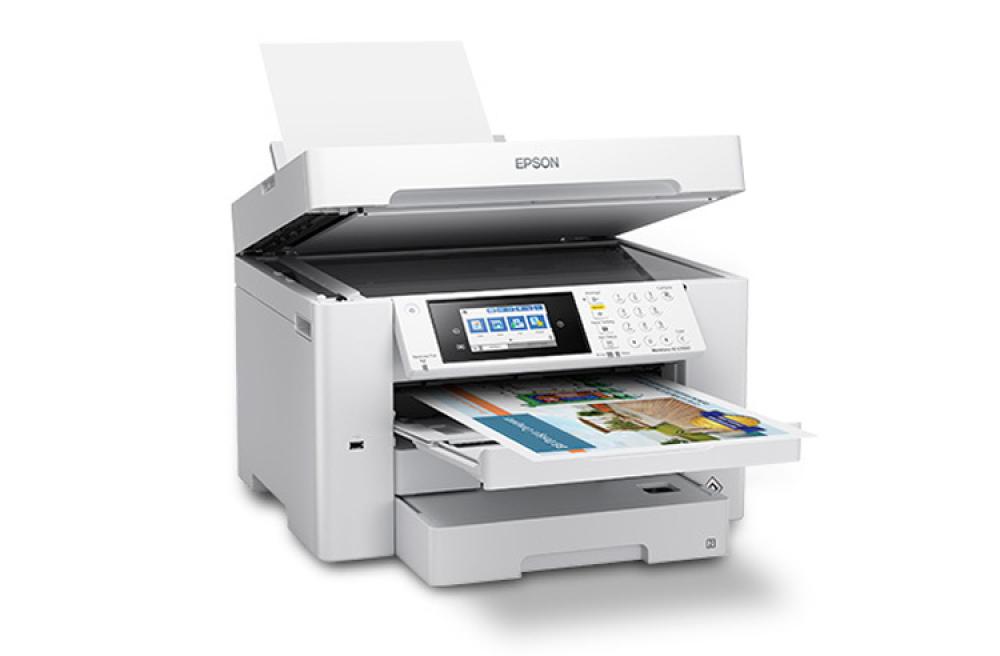 изображение МФУ Epson WorkForce EC-C7000 с СНПЧ и пигментными чернилами 100мл - изображение 5
