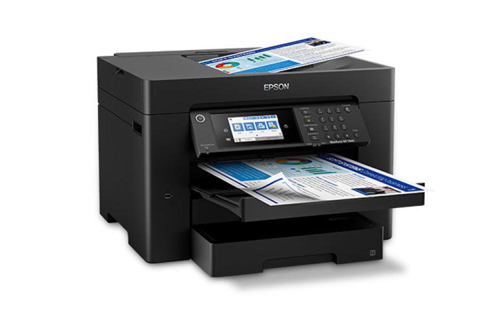 изображение МФУ Epson Workforce WF-7840DTWF с СНПЧ и светостойкими чернилами 500мл - изображение 4