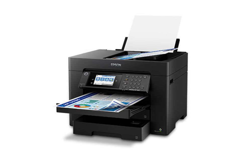 изображение МФУ Epson Workforce WF-7840DTWF с СНПЧ и светостойкими чернилами 500мл - изображение 6