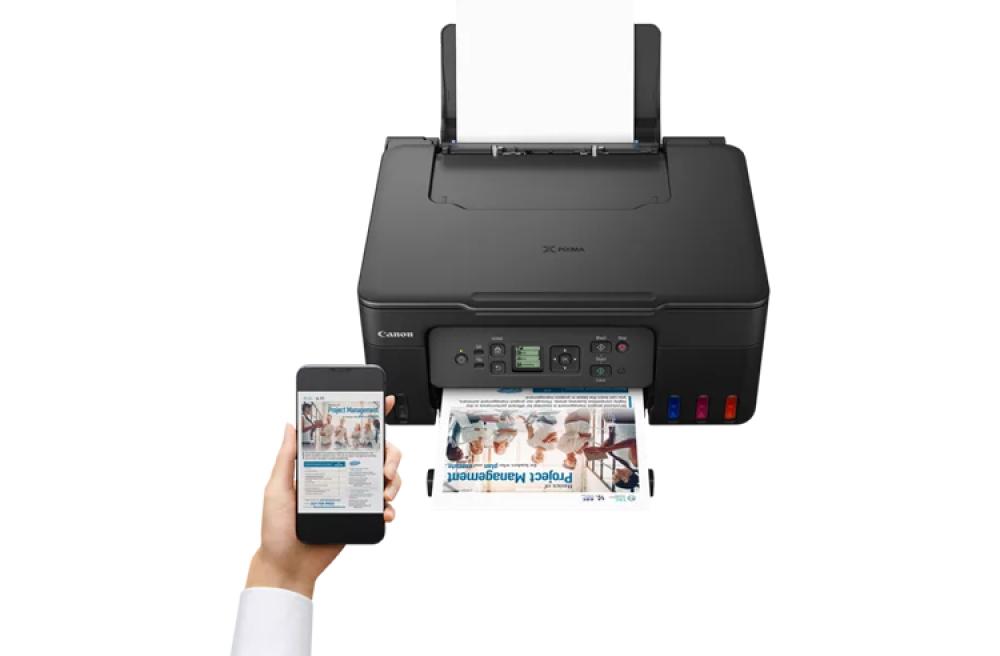 изображение МФУ Canon PIXMA G3470 Black с оригинальной СНПЧ и чернилами - изображение 3
