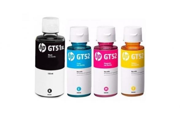 Фото Оригинальные чернила для HP Smart Tank 790 изображение Оригинальные чернила для HP Smart Tank 790 (черный 135 мл, цветные по 70мл)