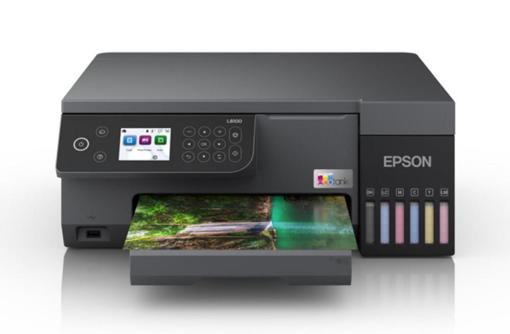 изображение МФУ Epson L8100 с оригинальной СНПЧ и чернилами - изображение 1