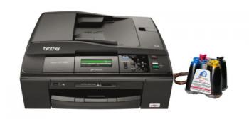 МФУ Brother DCP-J715W с СНПЧ и чернилами