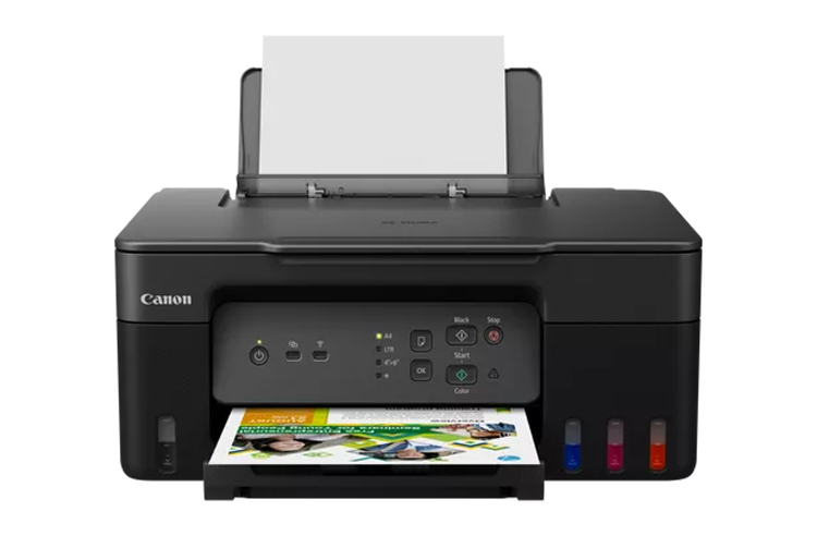 изображение МФУ Canon PIXMA G3430 Black с оригинальной СНПЧ и чернилами (черный - 70мл, цветные - 40 мл)