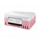 изображение МФУ Canon PIXMA G3430 Pink с оригинальной СНПЧ и чернилами (черный - 70мл, цветные - 40 мл)
