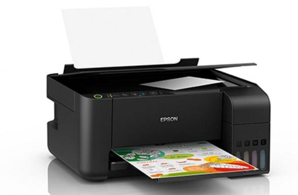 изображение МФУ Epson L3150 с оригинальной СНПЧ и пигментными чернилами 100мл - изображение 2
