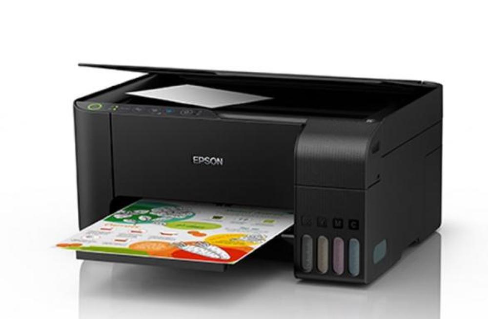 изображение МФУ Epson L3150 с оригинальной СНПЧ и пигментными чернилами 100мл - изображение 3