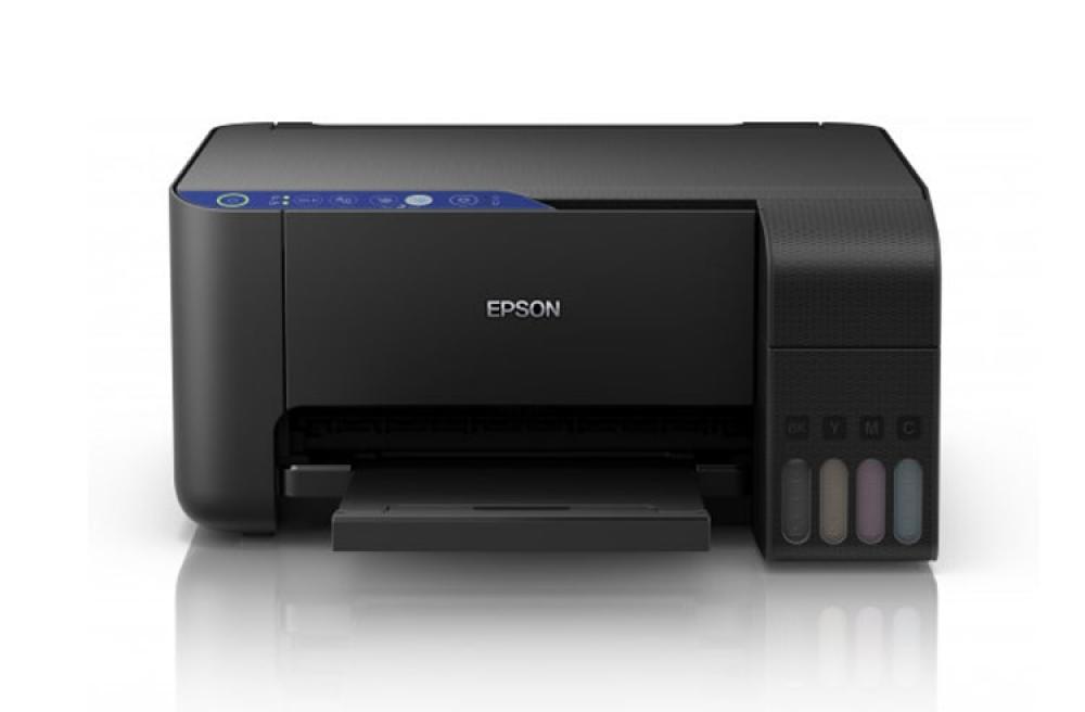 изображение МФУ Epson L3151 с оригинальной СНПЧ и пигментными чернилами 100мл - изображение 2
