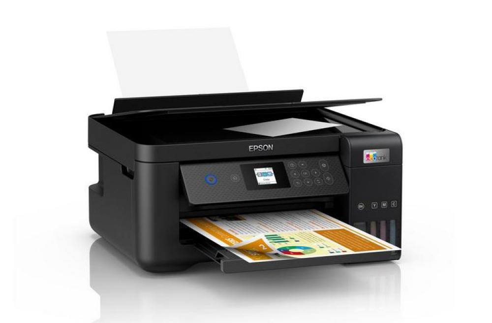 изображение МФУ Epson L4260 с оригинальной СНПЧ и пигментными чернилами 100мл - изображение 2