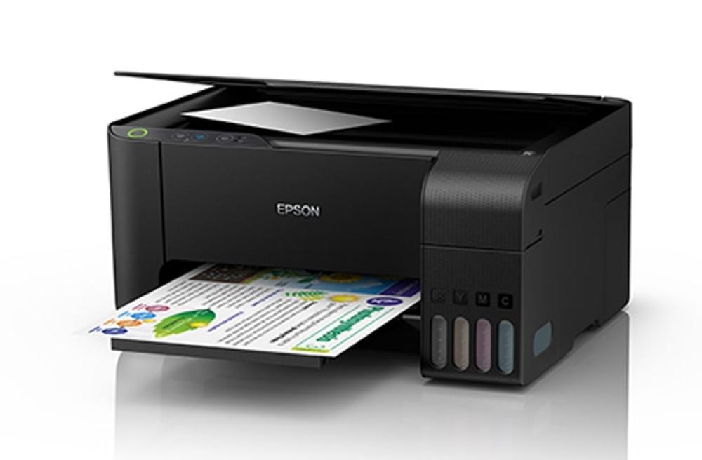 изображение МФУ Epson L3110 с оригинальной СНПЧ и пигментными чернилами 100мл - изображение 3