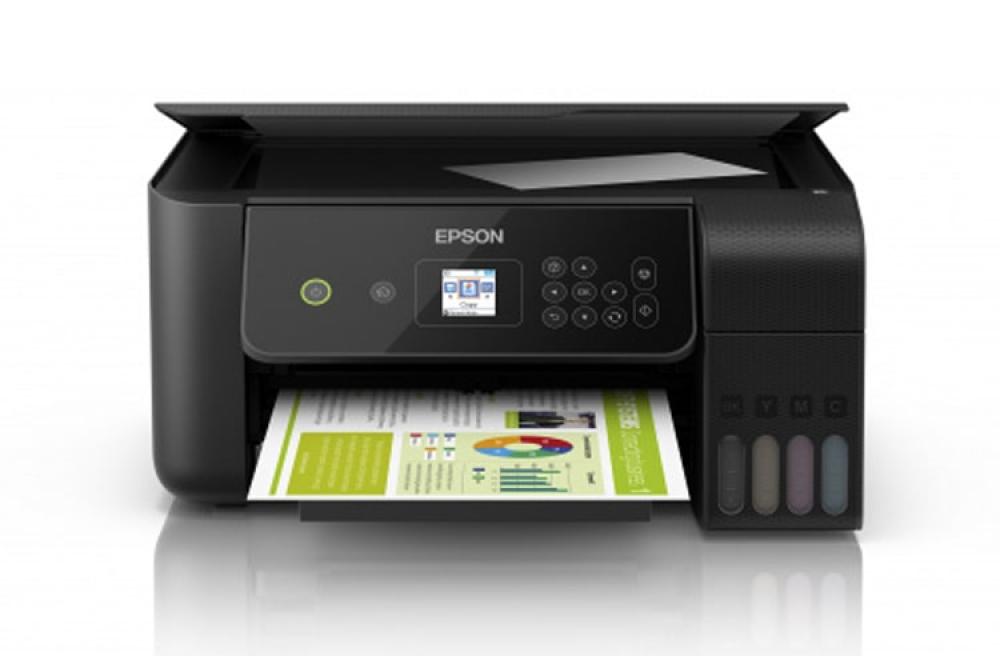 изображение МФУ Epson L3160 с оригинальной СНПЧ и пигментными чернилами 100мл - изображение 1