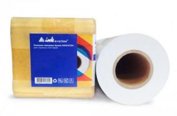 Матовая фотобумага INKSYSTEM для плоттеров (180g) 36" (914мм), рулон 30m (Уценка)