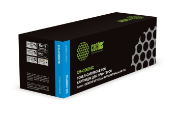 Лазерный картридж Cactus CS-C069HC (069HC) голубой для Canon i-Sensys MF752Cdw, MF754Cdw (5500 стр.)