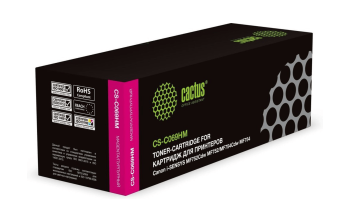Лазерный картридж Cactus CS-C069HM (069HM) пурпурный для Canon i-Sensys MF752Cdw, MF754Cdw (5500 стр.)