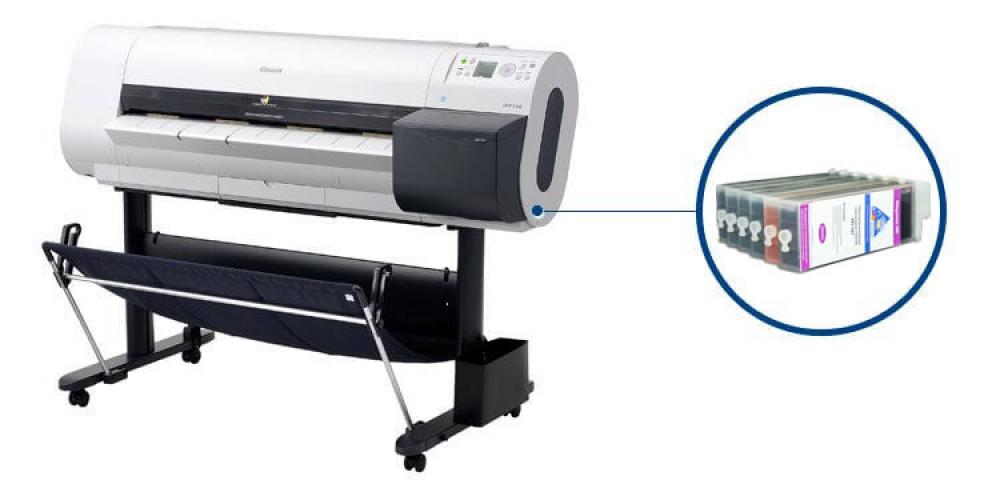 изображение Плоттер Canon imagePROGRAF iPF710 с ПЗК и чернилами - изображение 1