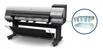 Плоттер Canon imagePROGRAF iPF810 с ПЗК и чернилами