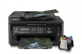 МФУ Epson WorkForce WF-2540 с СНПЧ и чернилами