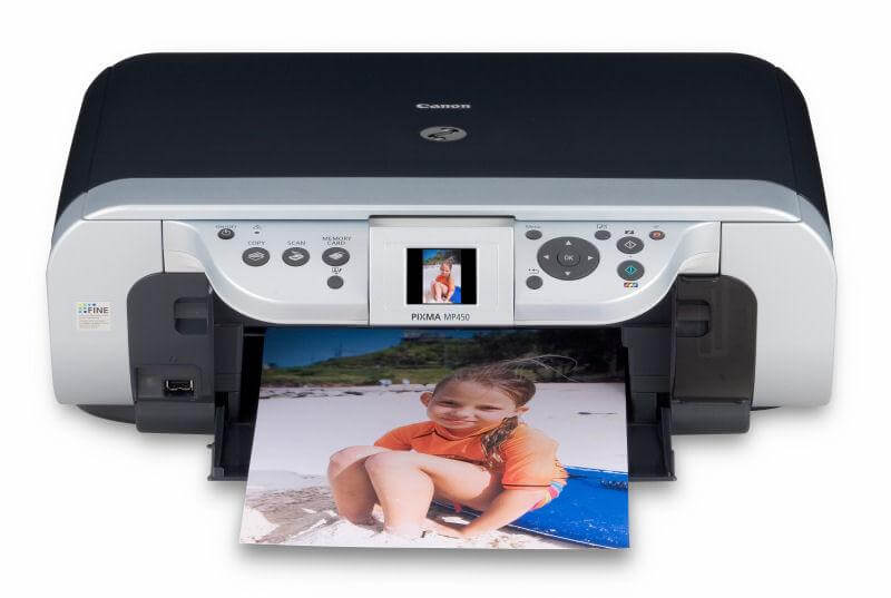 изображение МФУ Canon PIXMA MP450 с СНПЧ