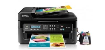 Фото Epson WF-2520 с СНПЧ