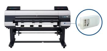 Плоттер Canon imagePROGRAF IPF8000 с ПЗК и чернилами