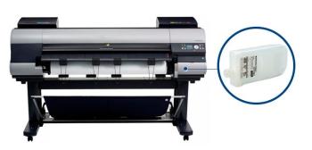 Плоттер Canon imagePROGRAF IPF8000S с ПЗК и чернилами