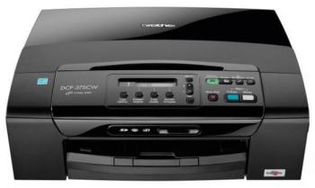 МФУ Brother DCP-375CW с ПЗК и чернилами