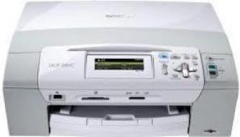 МФУ Brother DCP-385CR с ПЗК и чернилами