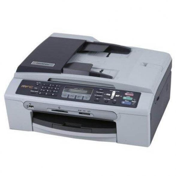 изображение МФУ Brother MFC-240C с ПЗК и чернилами