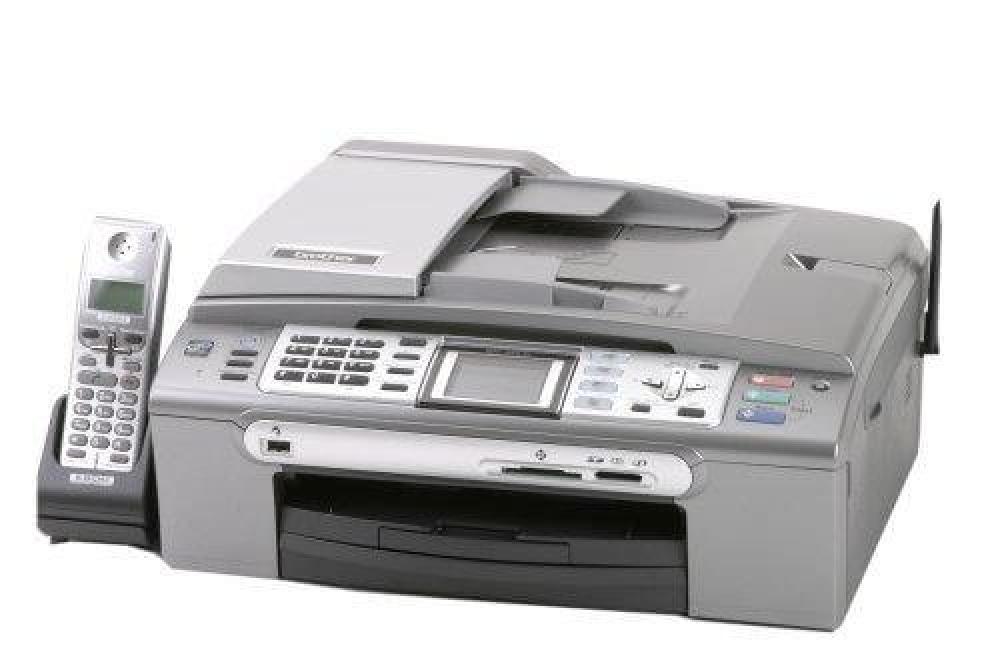 изображение МФУ Brother MFC-845CW с ПЗК и чернилами