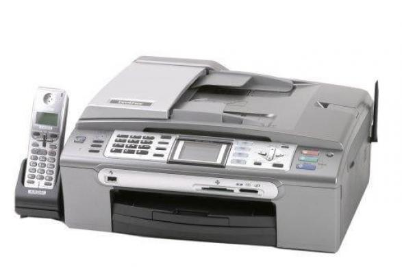 изображение МФУ Brother MFC-845CW с перезаправляемыми картриджами