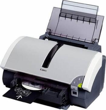 Принтер Canon i865 с ПЗК и чернилами