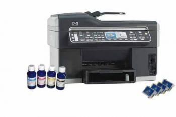 МФУ HP OfficeJet L7600 с ПЗК и чернилами