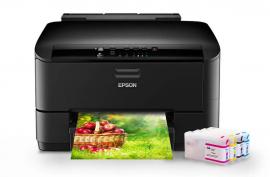 Цветной принтер Epson WorkForce Pro WP-4020 с ПЗК и чернилами Цветной принтер Epson WorkForce Pro WP-4020 с ПЗК и чернилами